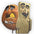 Kareem Abdul-Lavash and Sammy Bagel Jr- Sausage Party Movie Custom Shaped Pillows