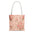 Blush Floral Tote Bag, Garden Party Accessories, Summer Outings, Gift for Her, Eco-Friendly Shopping Bag, Stylish Beach Bag