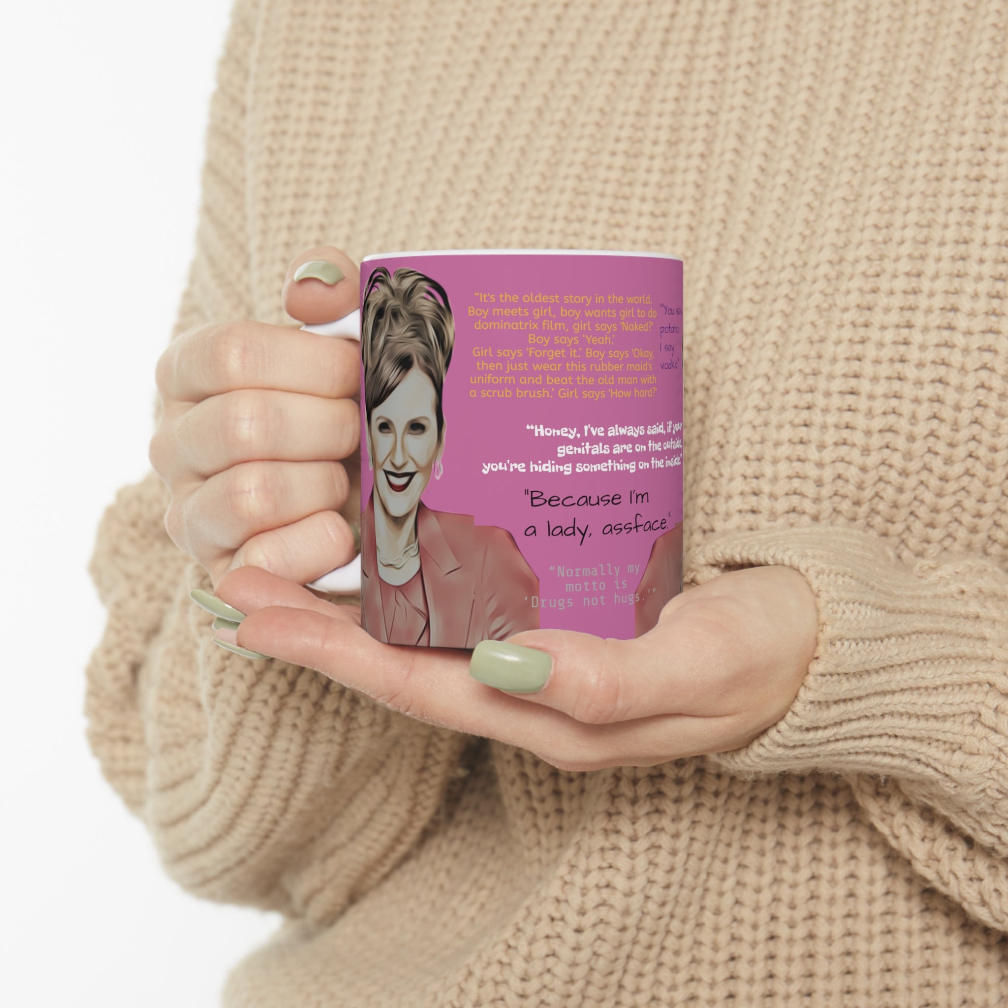 Will and Grace Karen Walker Quotes-  White Ceramic Mug - Creations by Chris and Carlos