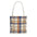 The Tailgate Crew- Stylish Plaid Tote Bag, Trendy Beach Bag, Reusable Shopping Tote