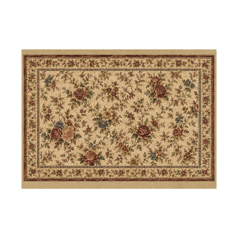 Bramble & Birch™ | Rose Medallion Kitchen Rug