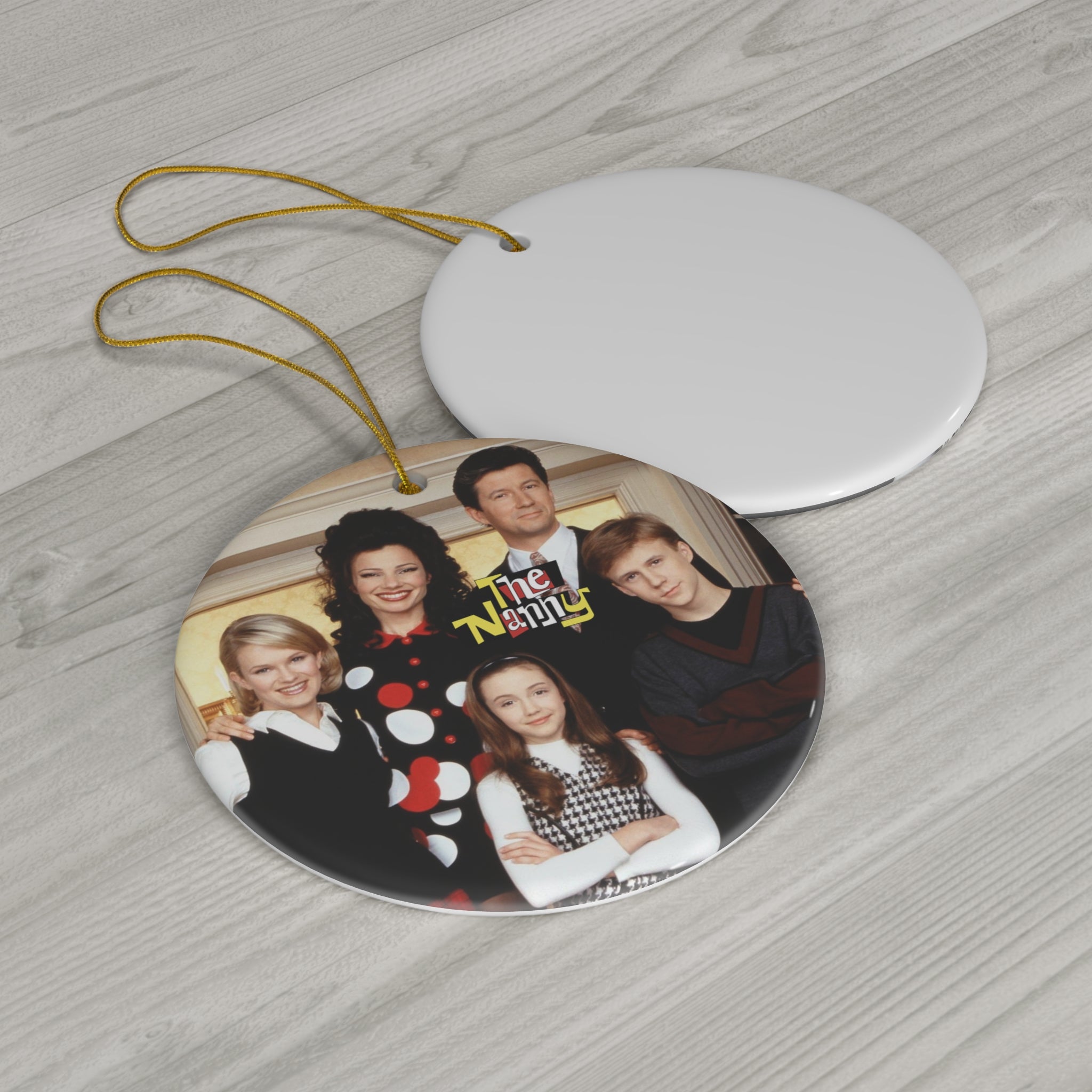 The Nanny 90's TV Show Ceramic Ornament, 4 Shapes - Creations by Chris and Carlos