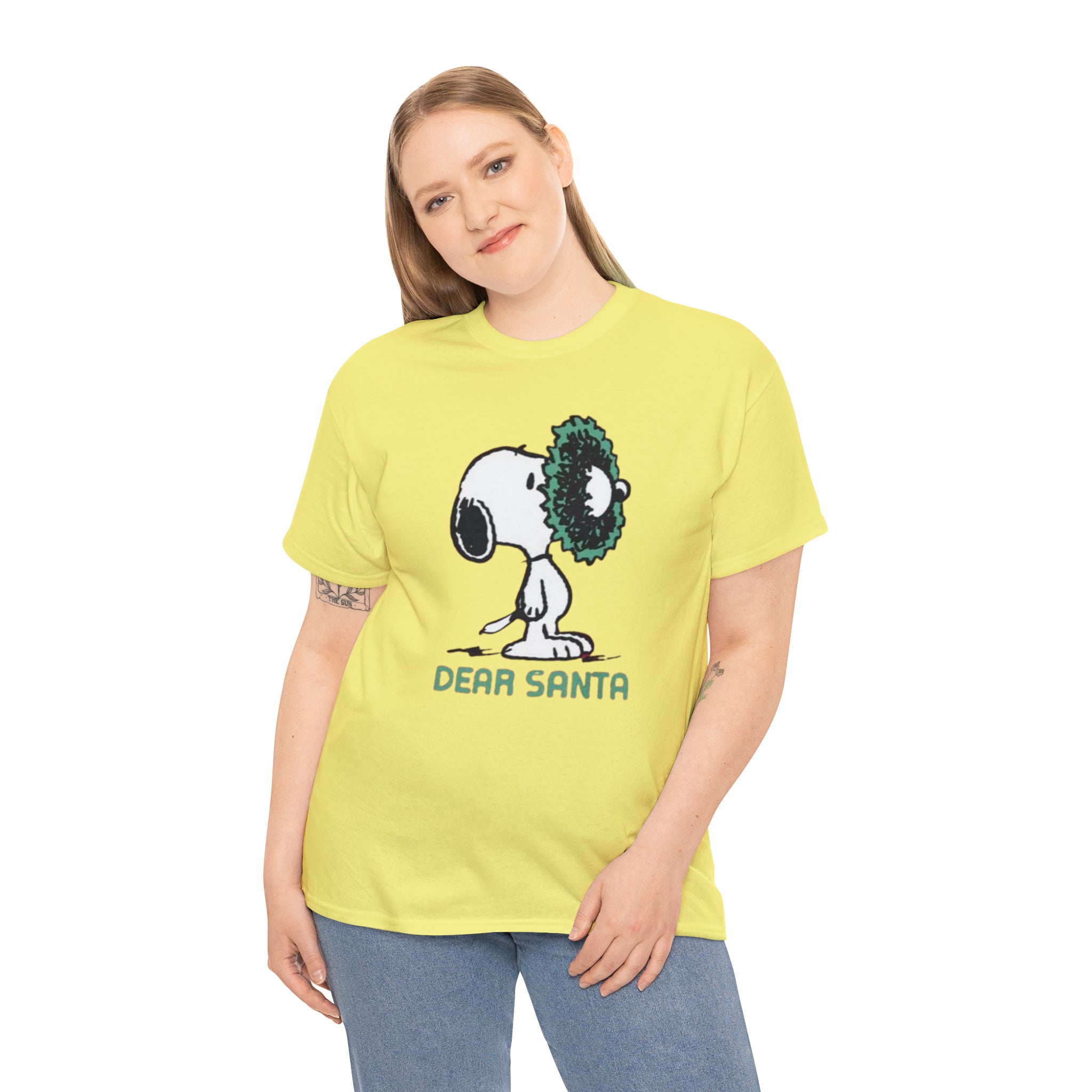 Snoopy- Unisex Heavy Cotton T-Shirt - Creations by Chris and Carlos