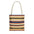 The Tailgate Crew- Stylish Stripes Tote Bag, Trendy Beach Bag, Reusable Shopping Tote