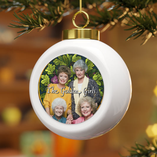The Golden Girls- Christmas Ball Ornament - Creations by Chris and Carlos