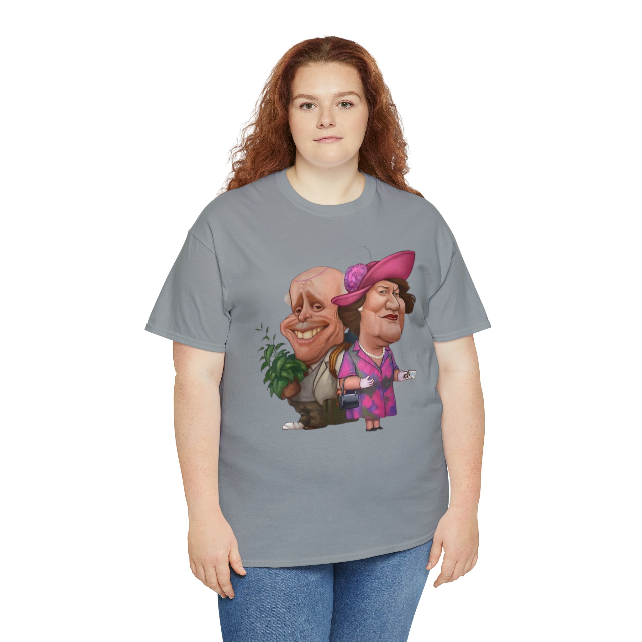 Keeping Up Appearances 90's TV Show-Unisex Heavy Cotton T-Shirt - Creations by Chris and Carlos