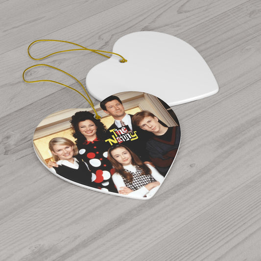 The Nanny 90's TV Show Ceramic Ornament, 4 Shapes - Creations by Chris and Carlos