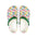Christmas Light Bulbs Foam Rubber Shoes