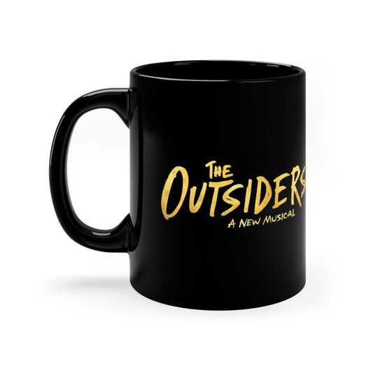 The Outsiders The Musical- 11oz Black Mug - Creations by Chris and Carlos