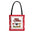 The Tailgate Crew- Stylish Chevron Tote Bag, Grill and Thrill Trendy Beach Bag, Reusable Shopping Tote