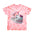 Hello Kitty Tie-Dye Tee, Trendy Graphic Shirt, Summer Fashion Tee, Cute Gift for Kids, Pop Culture Apparel