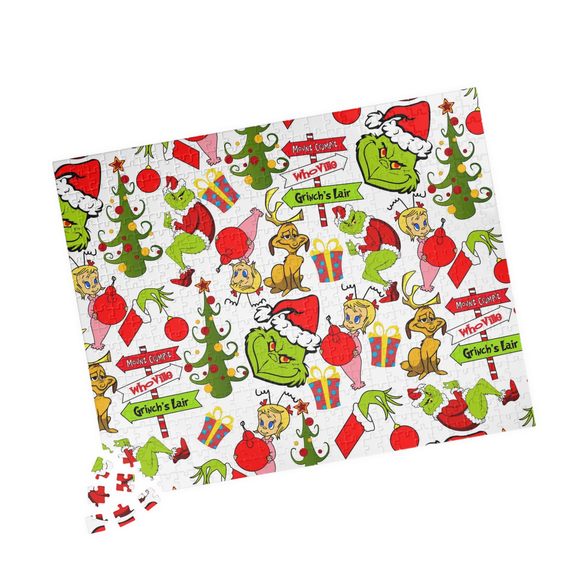 Holiday Grinch- Puzzle - Creations by Chris and Carlos