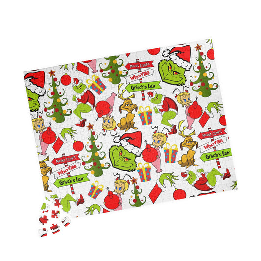Holiday Grinch- Puzzle - Creations by Chris and Carlos
