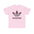 Trendy Unisex Heavy Cotton Tee with Floral Adidas Design, Casual Wear, Gift for Him, Gift for Her, Streetwear, Summer Essentials