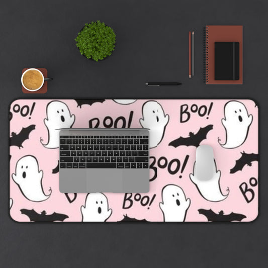 Pink Ghosts- Desk Mat - Creations by Chris and Carlos
