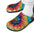 Tie Dye EVA Foam Rubber Shoes (AOP)