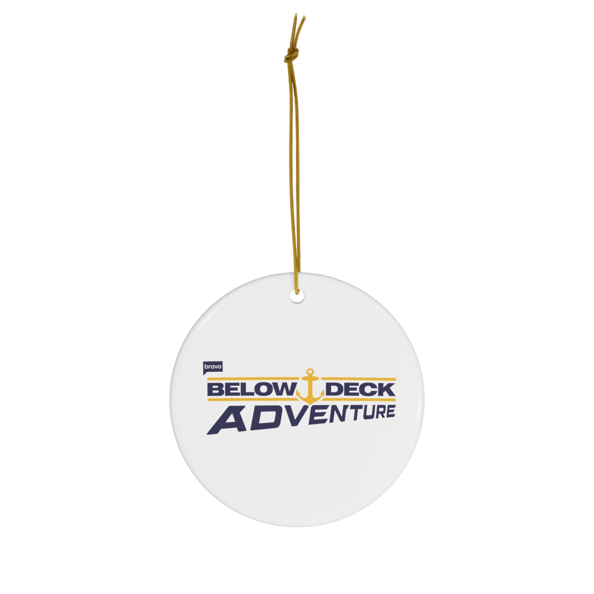 Below Deck Adventure- Ceramic Ornament, 4 Shapes - Creations by Chris and Carlos