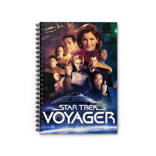 Star Trek Voyager- Spiral Notebook - Ruled Line - Creations by Chris and Carlos