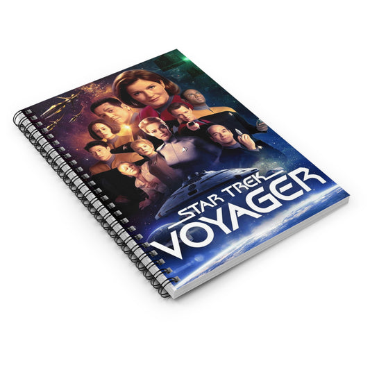 Star Trek Voyager- Spiral Notebook - Ruled Line - Creations by Chris and Carlos