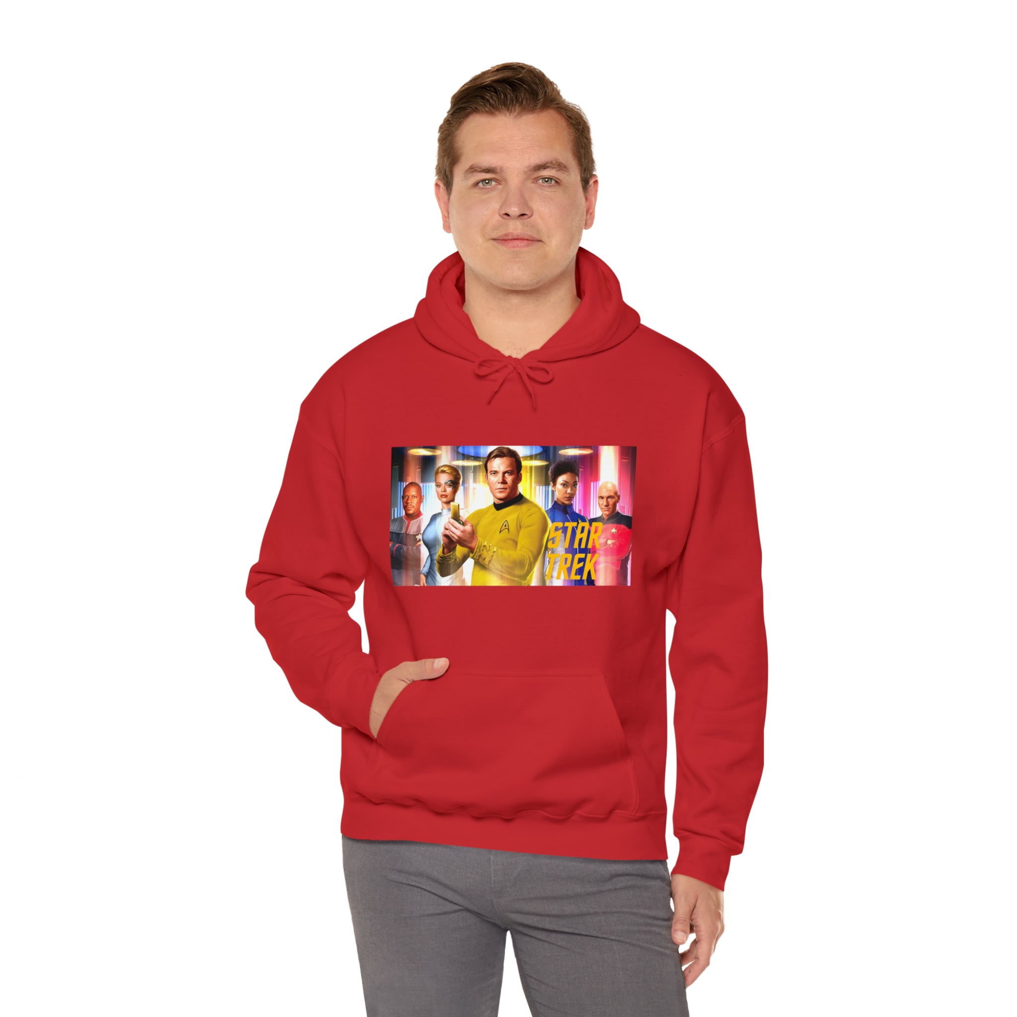 Star Trek- Unisex Heavy Blend™ Hooded Sweatshirt - Creations by Chris and Carlos