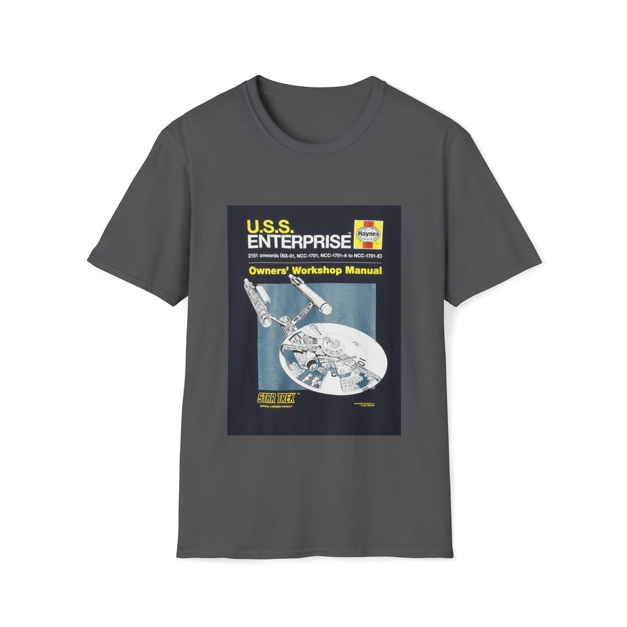 Star Trek USS Enterprise- Unisex Softstyle T-Shirt - Creations by Chris and Carlos