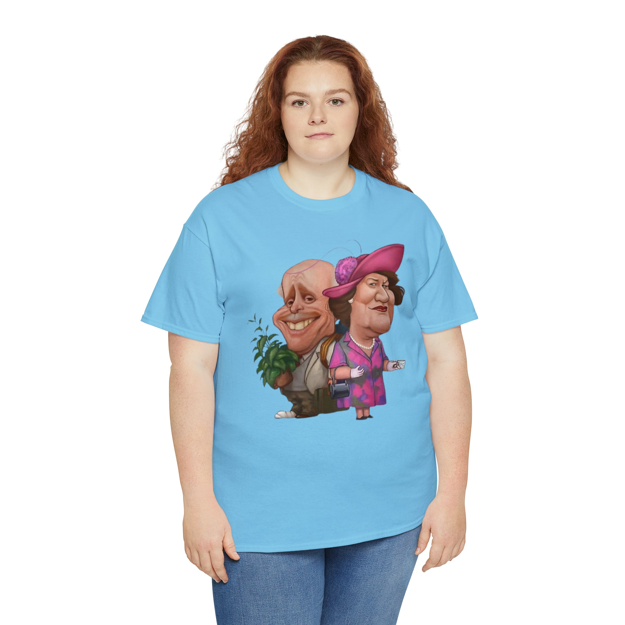 Keeping Up Appearances 90's TV Show-Unisex Heavy Cotton T-Shirt - Creations by Chris and Carlos