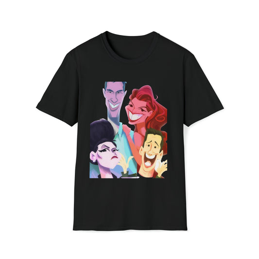 Will and Grace- Unisex Softstyle T-Shirt - Creations by Chris and Carlos