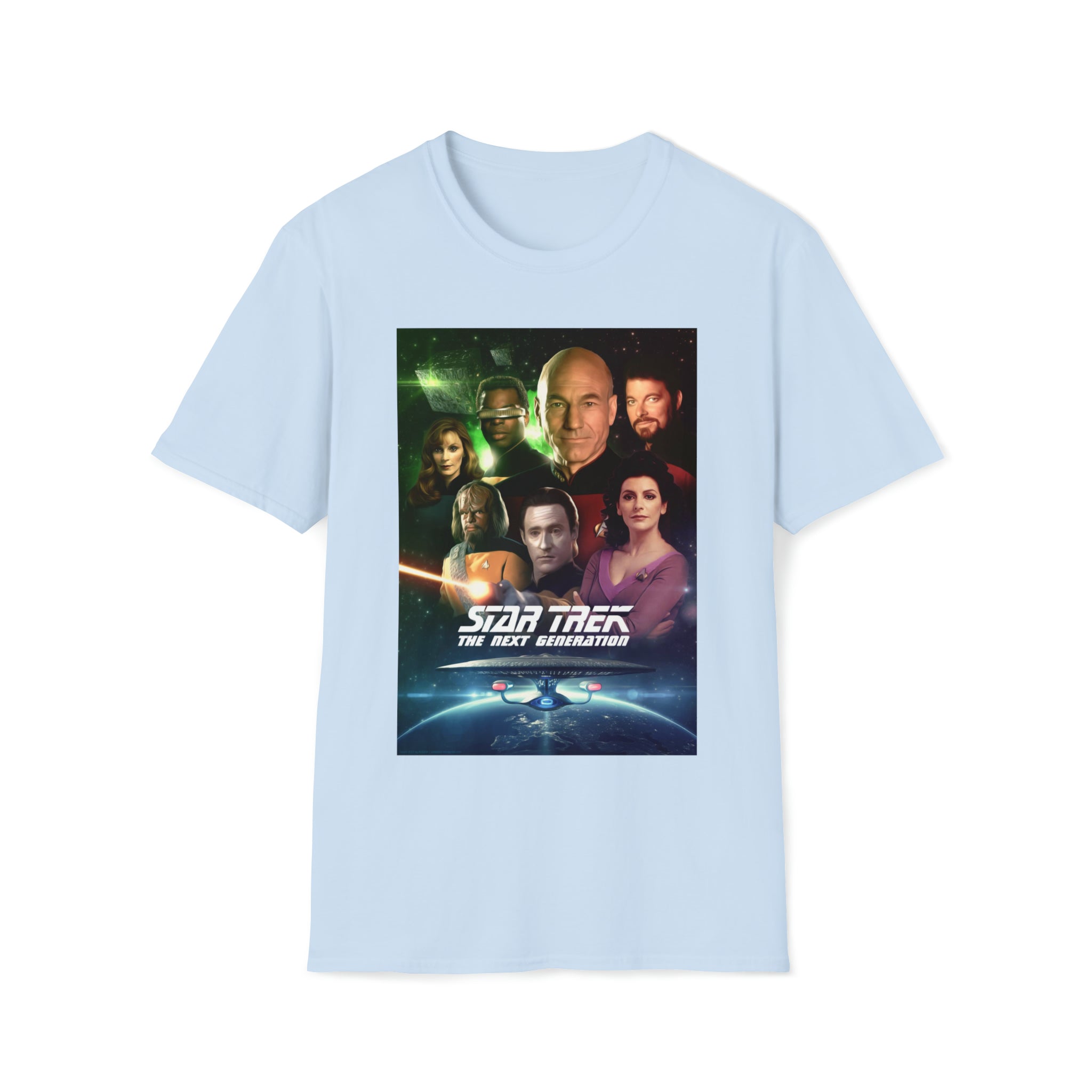Star Trek The next generation- Unisex Softstyle T-Shirt - Creations by Chris and Carlos