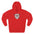 Horror-Themed Fleece Hoodie | Perfect for Halloween, Cozy Gothic Wear, Gaming, Outdoor Adventures, Fan Merchandise