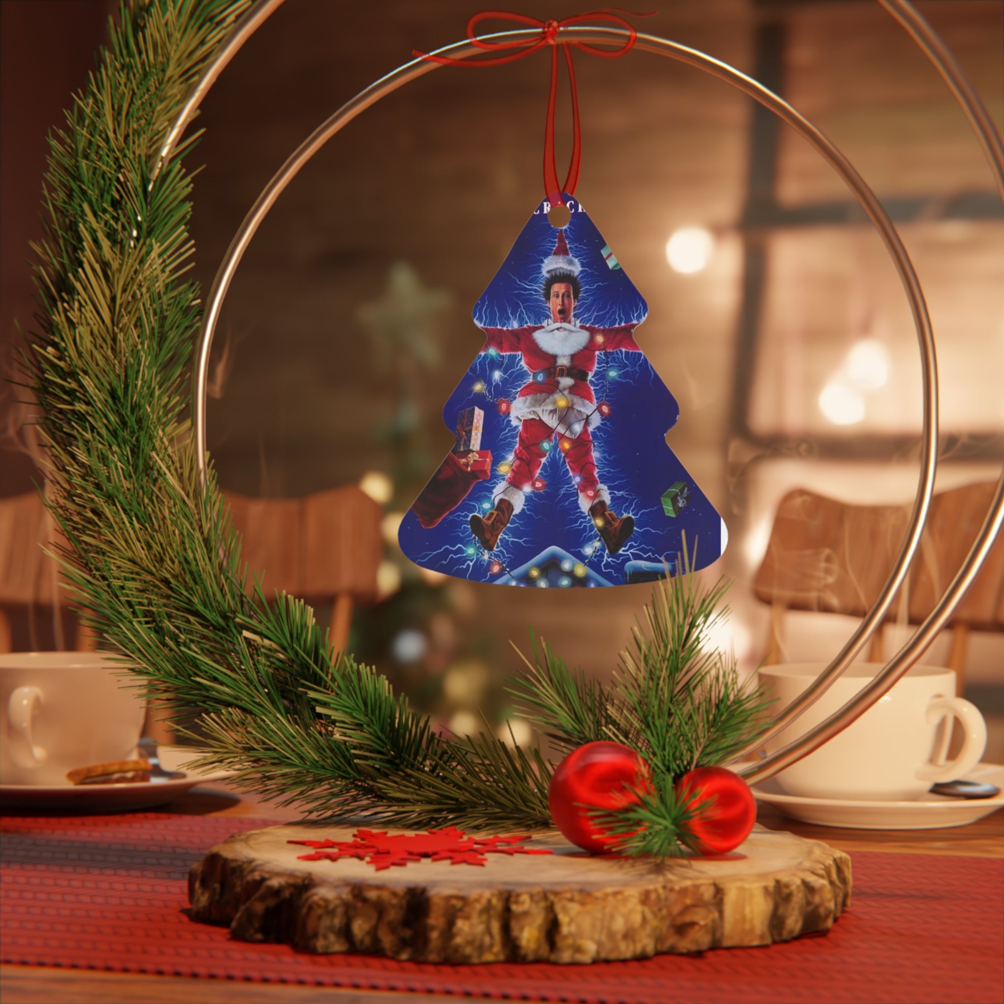 National Lampoons Christmas Vaction- Metal Ornaments - Creations by Chris and Carlos