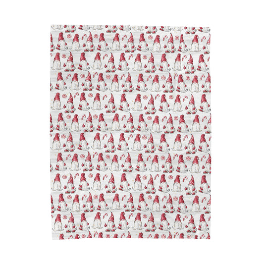 Gnomes- Velveteen Plush CuddleLux Bliss Blanket - Creations by Chris and Carlos
