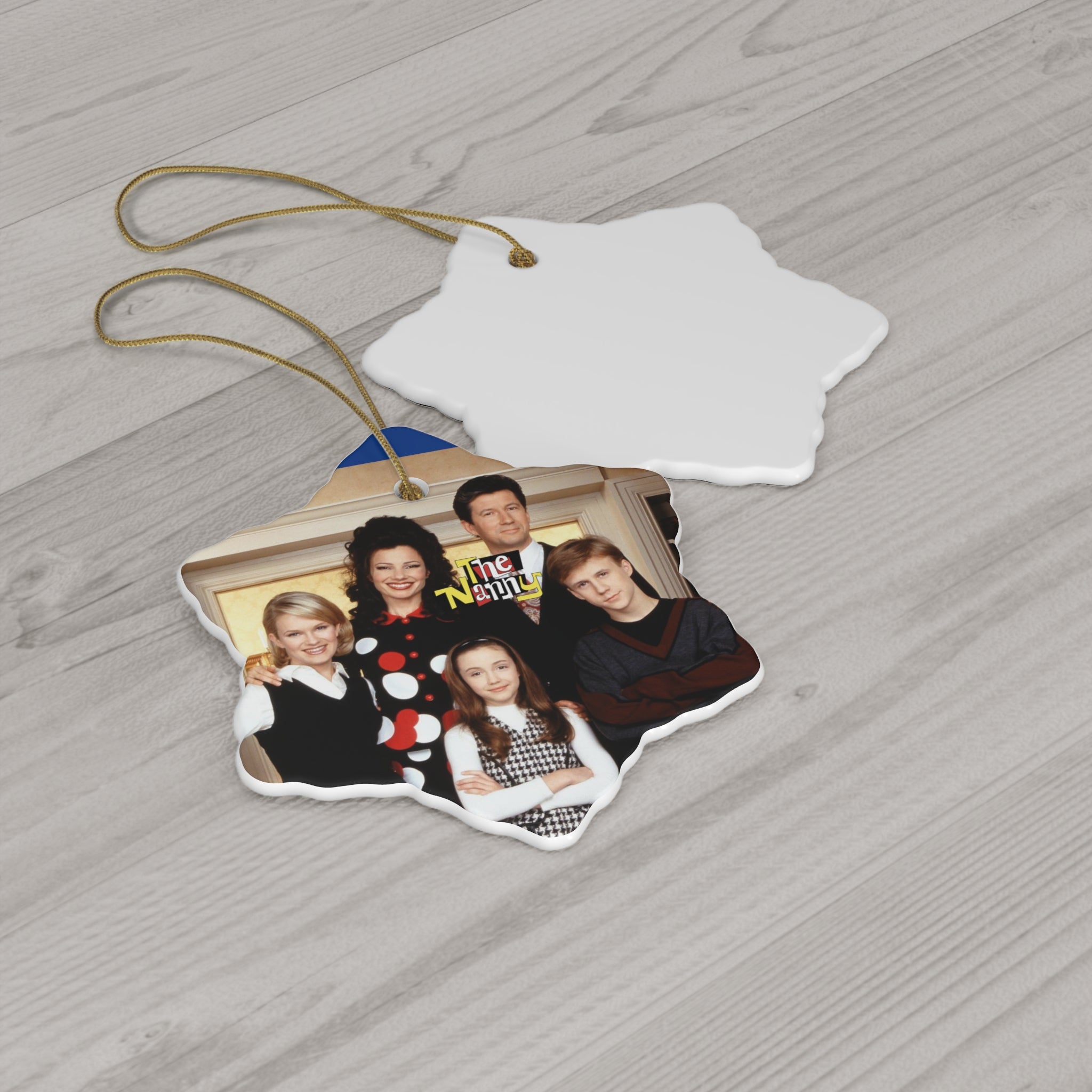 The Nanny 90's TV Show Ceramic Ornament, 4 Shapes - Creations by Chris and Carlos