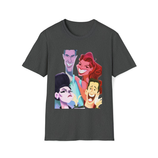 Will and Grace- Unisex Softstyle T-Shirt - Creations by Chris and Carlos