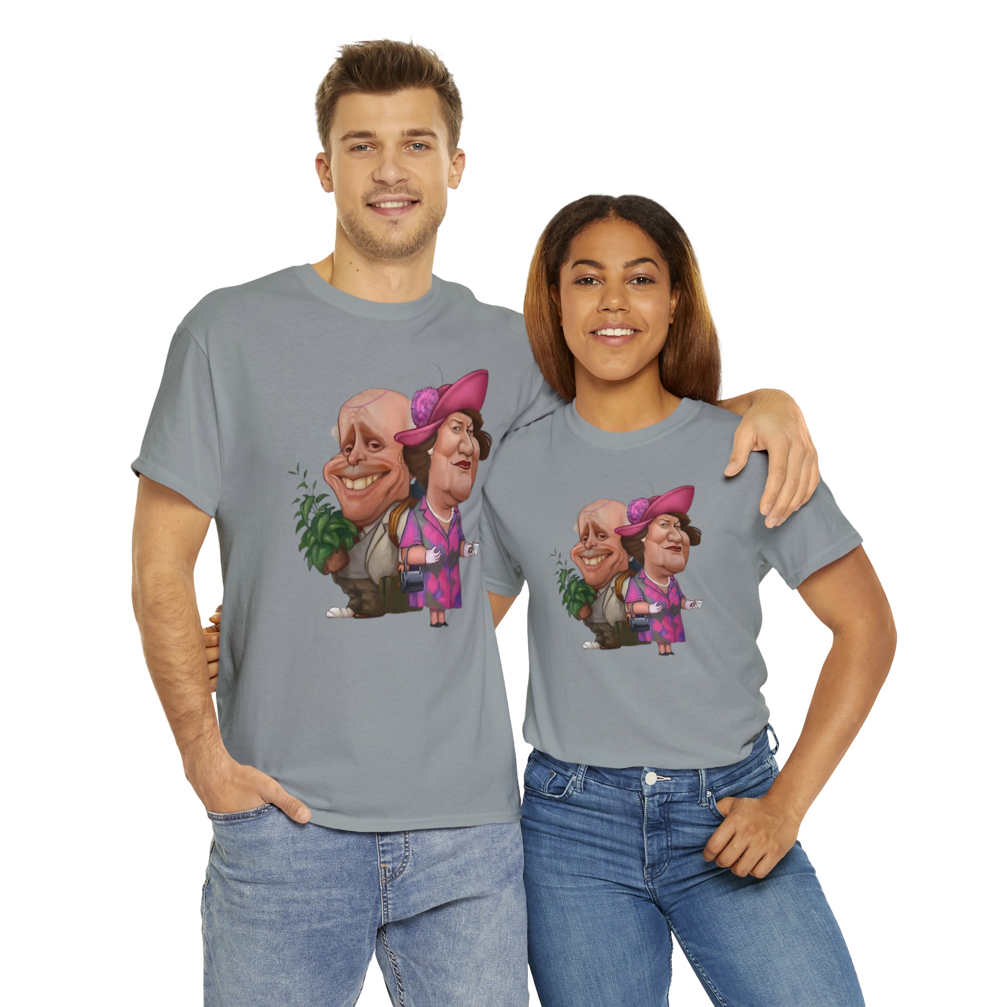 Keeping Up Appearances 90's TV Show-Unisex Heavy Cotton T-Shirt - Creations by Chris and Carlos