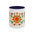 Raices & Ritmo- Roots and Rhythm Collection- Bohemian Floral Accent Coffee Mug, Colorful Flower Mug for Home and Kitchen, Gift for Coffee Lovers, Birthday Occasion