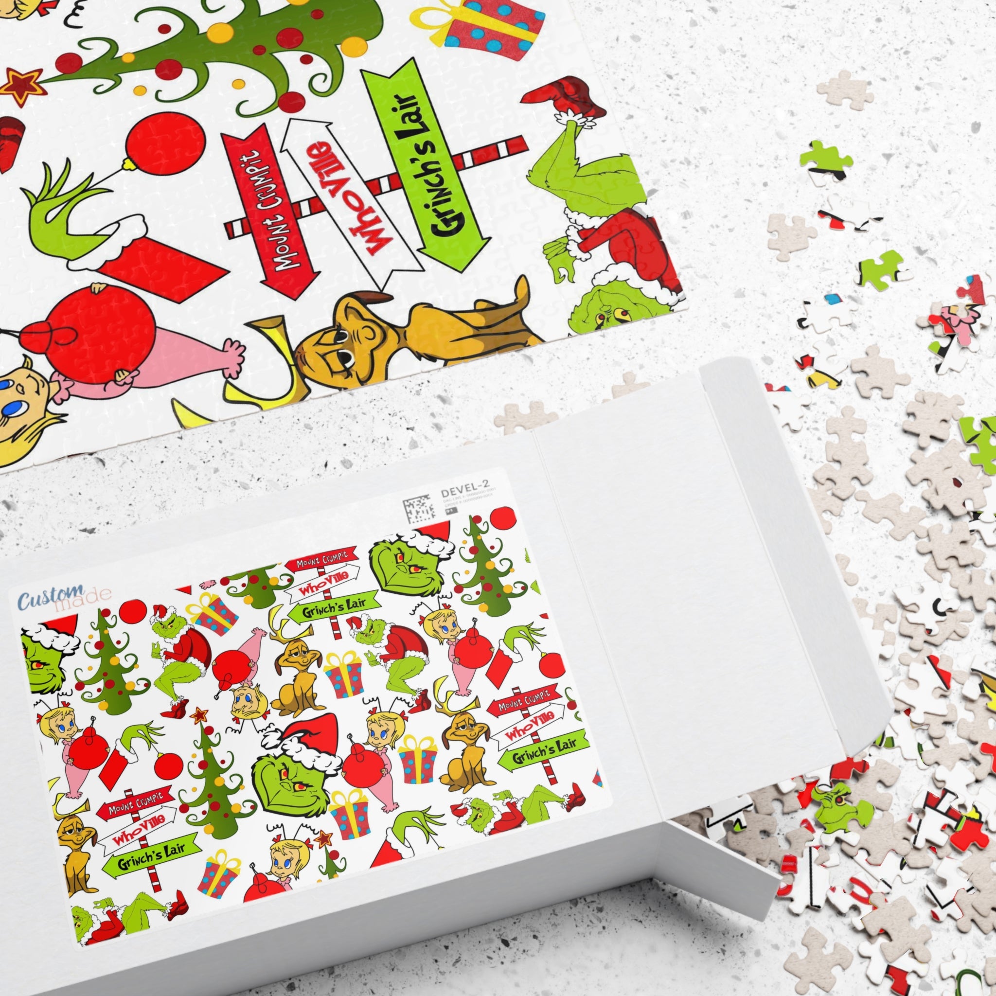 Holiday Grinch- Puzzle - Creations by Chris and Carlos