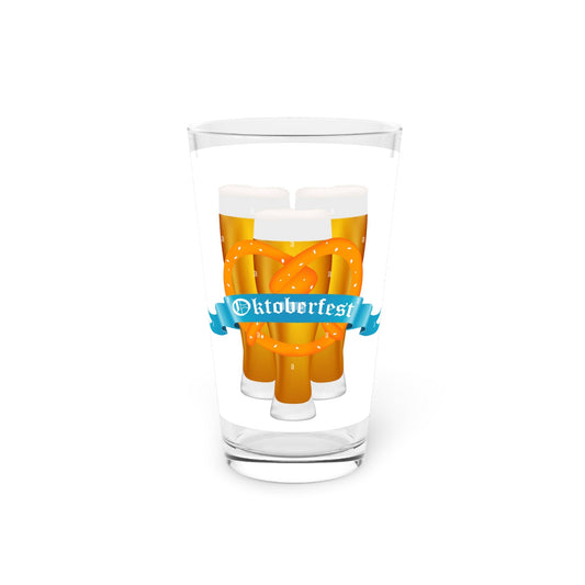 Oktoberfest- Pint Glass, 16oz - Creations by Chris and Carlos
