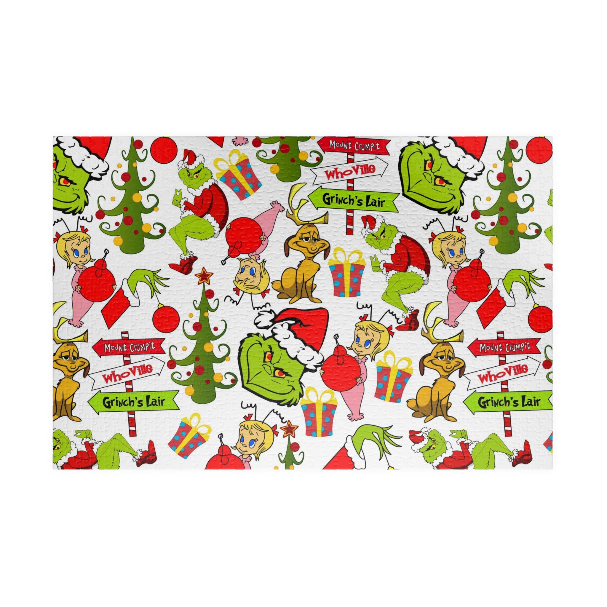 Holiday Grinch- Puzzle - Creations by Chris and Carlos