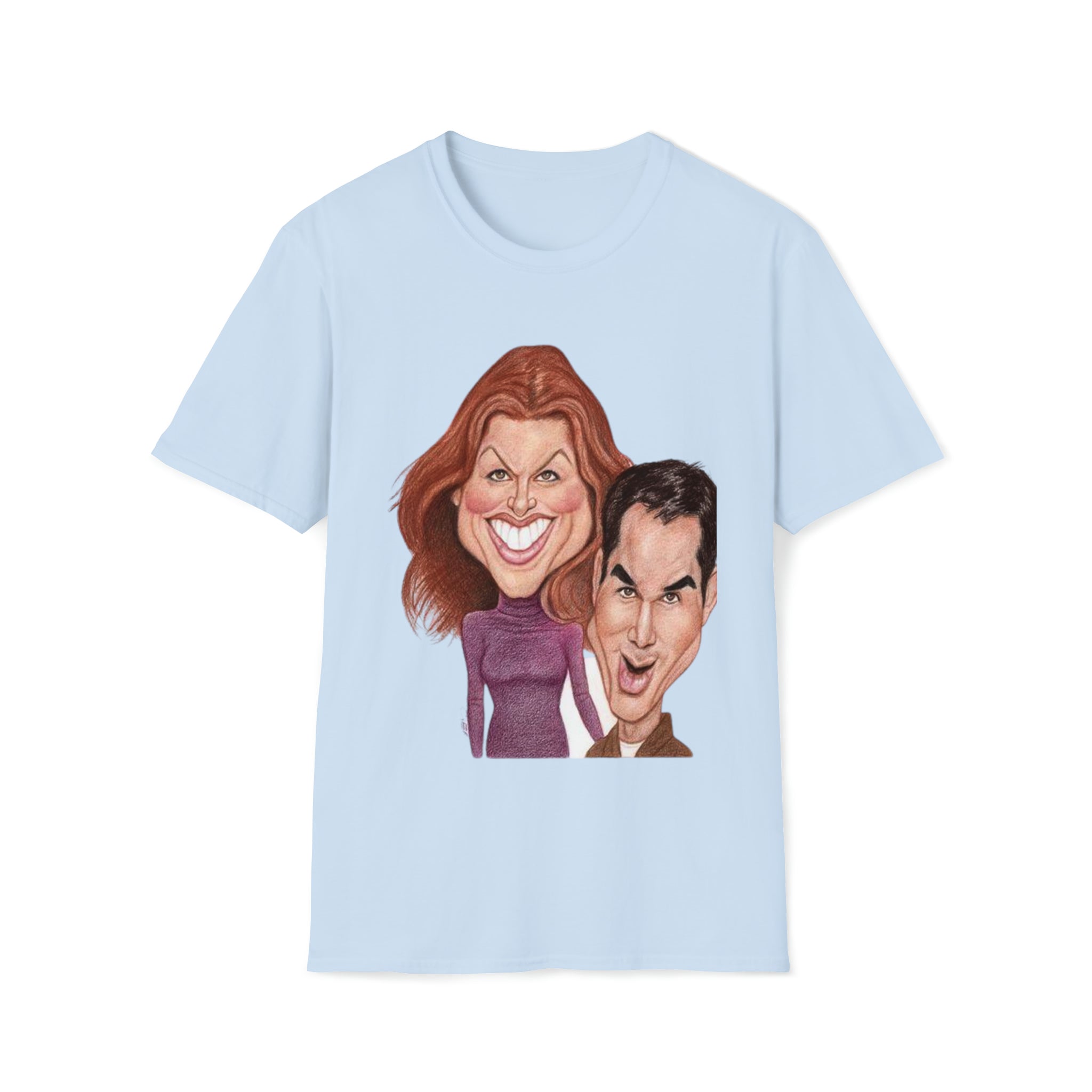 Will and Grace- Unisex Softstyle T-Shirt - Creations by Chris and Carlos