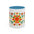 Raices & Ritmo- Roots and Rhythm Collection- Bohemian Floral Accent Coffee Mug, Colorful Flower Mug for Home and Kitchen, Gift for Coffee Lovers, Birthday Occasion