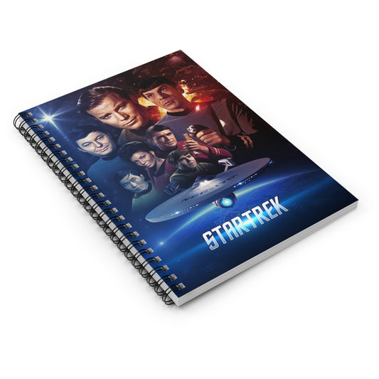 Star Trek- Spiral Notebook - Ruled Line - Creations by Chris and Carlos