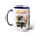 All in the Family 70's TV Show- Tazas de café de dos tonos, 15 oz