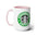 Starbucks Coffee- White Ceramic Mug - Creations by Chris and Carlos