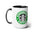 Starbucks Coffee- White Ceramic Mug - Creations by Chris and Carlos