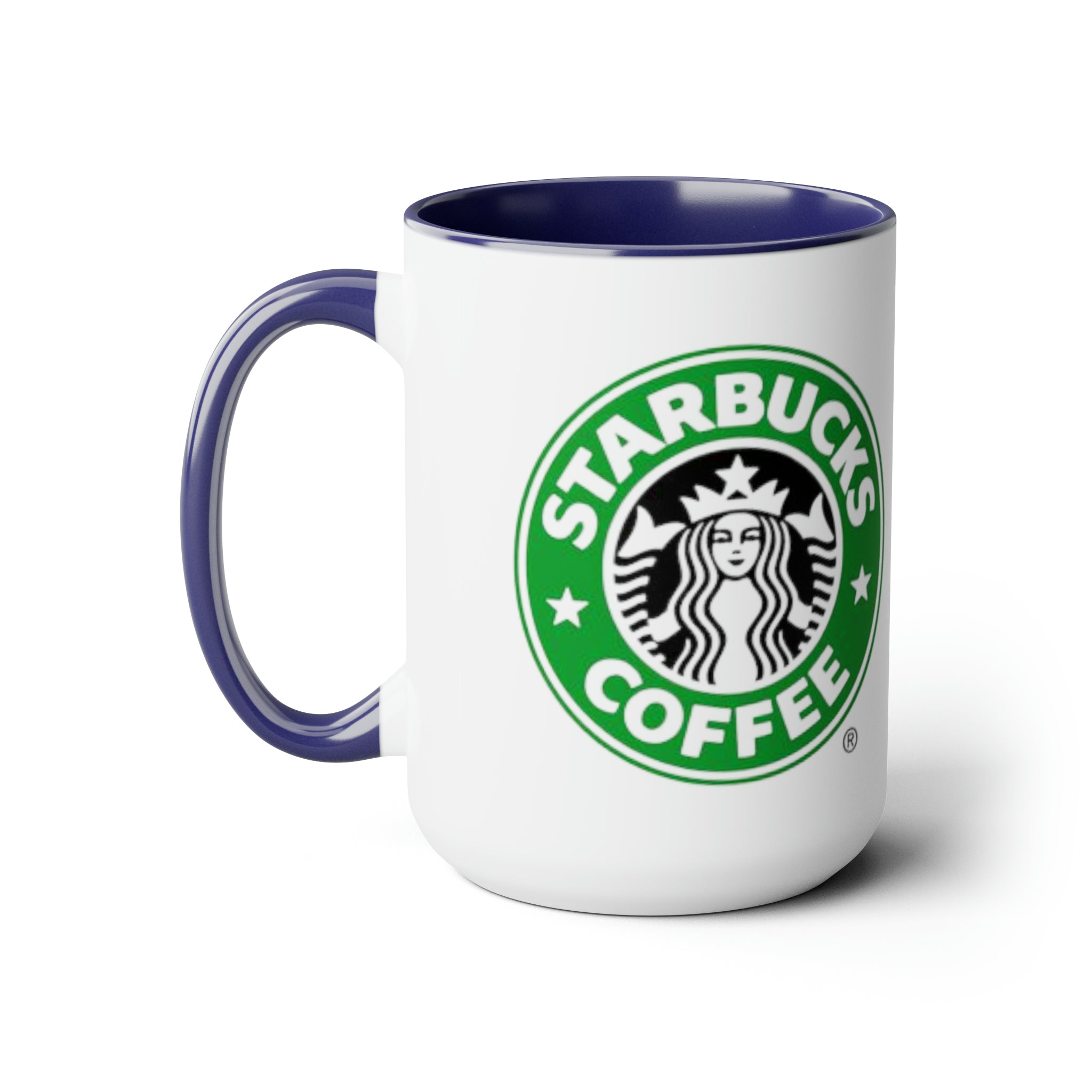 Starbucks Coffee- White Ceramic Mug - Creations by Chris and Carlos