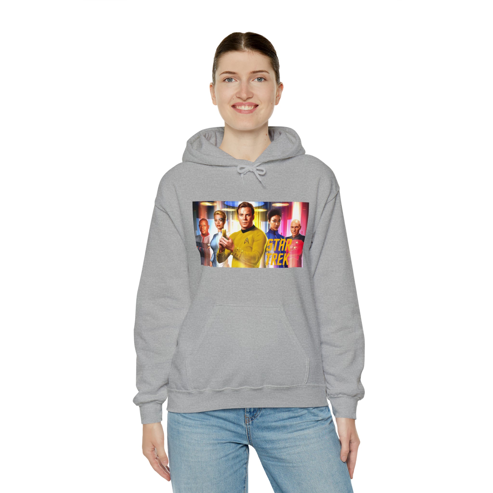 Star Trek- Unisex Heavy Blend™ Hooded Sweatshirt - Creations by Chris and Carlos