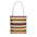 The Tailgate Crew- Stylish Stripes Tote Bag, Trendy Beach Bag, Reusable Shopping Tote