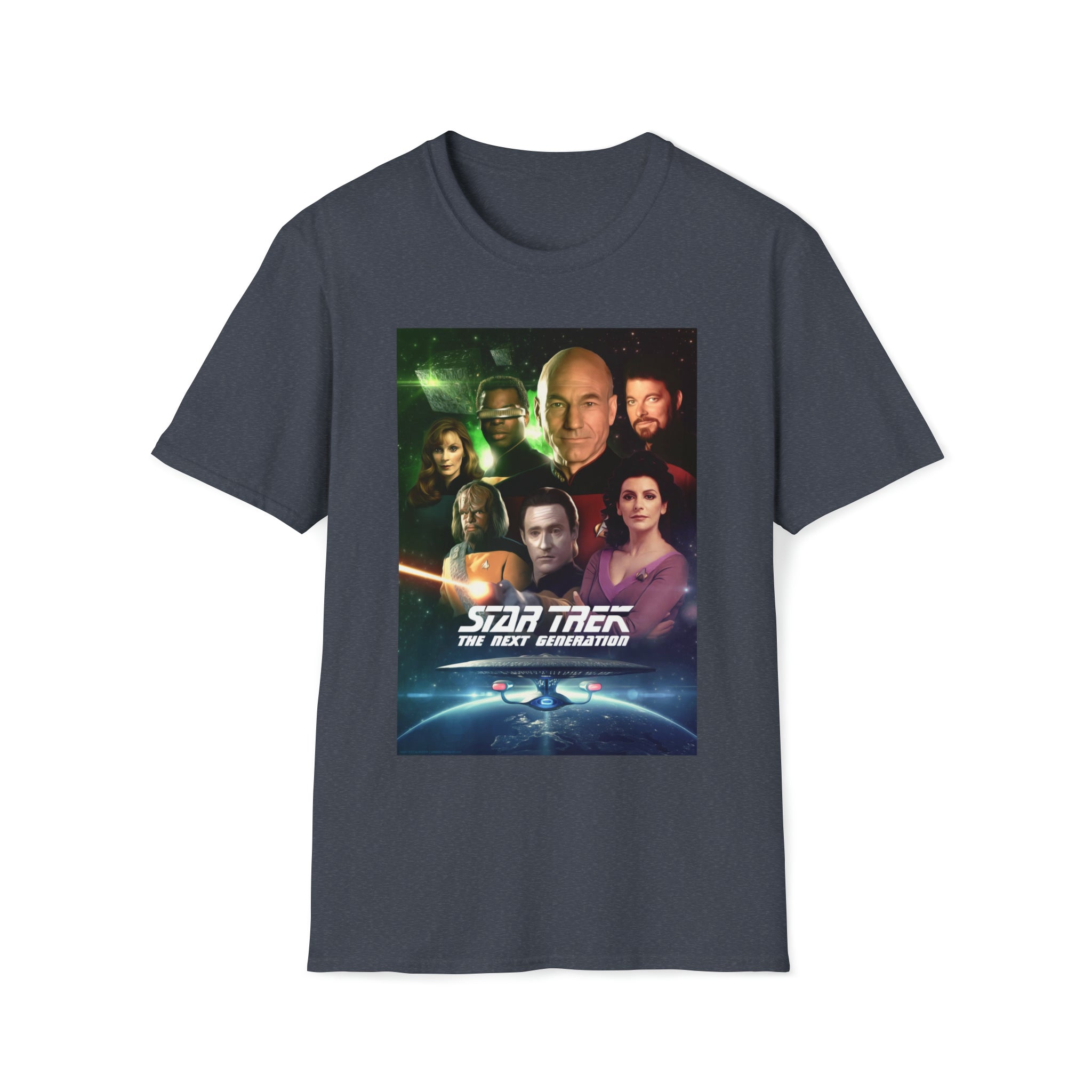 Star Trek The next generation- Unisex Softstyle T-Shirt - Creations by Chris and Carlos