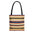 The Tailgate Crew- Stylish Stripes Tote Bag, Trendy Beach Bag, Reusable Shopping Tote