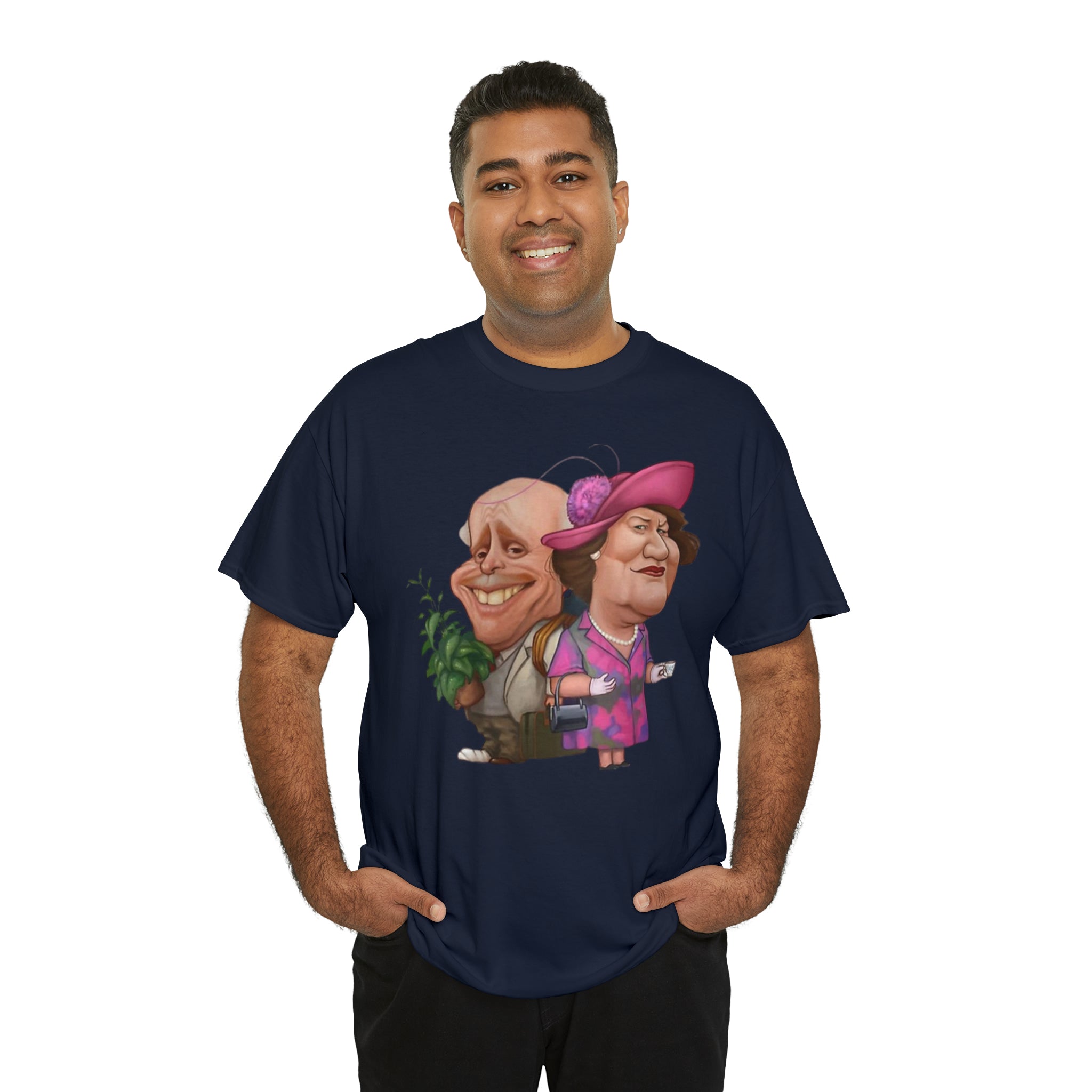 Keeping Up Appearances 90's TV Show-Unisex Heavy Cotton T-Shirt - Creations by Chris and Carlos
